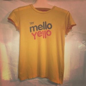 Vintage mellow yellow tee